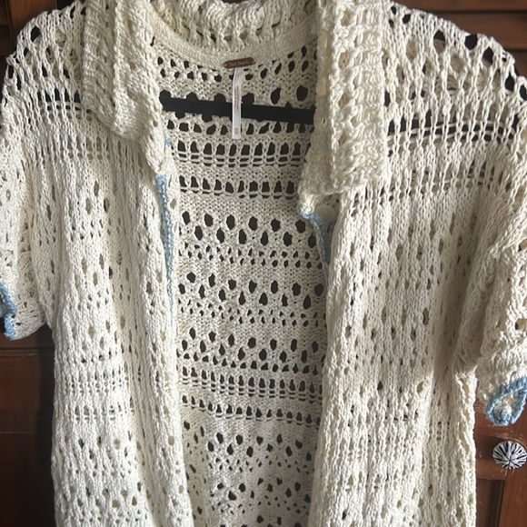 Free people crochet look top - Picture 3 of 5